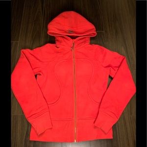Lululemon Scuba Hoodie-Red